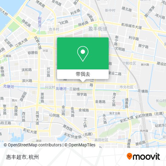 惠丰超市地图