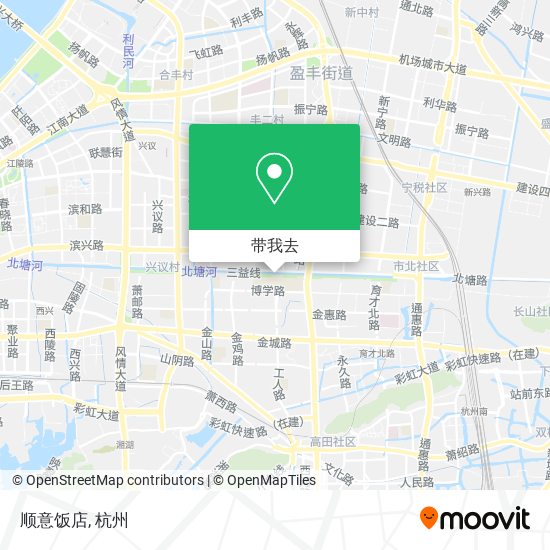 顺意饭店地图