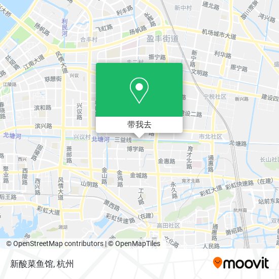 新酸菜鱼馆地图