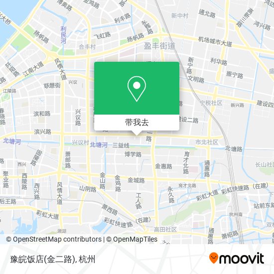 豫皖饭店(金二路)地图