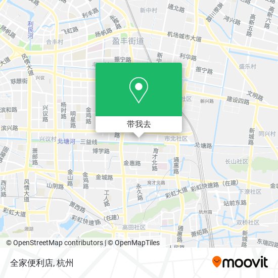 全家便利店地图