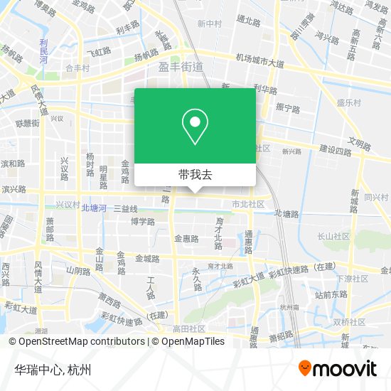 华瑞中心地图