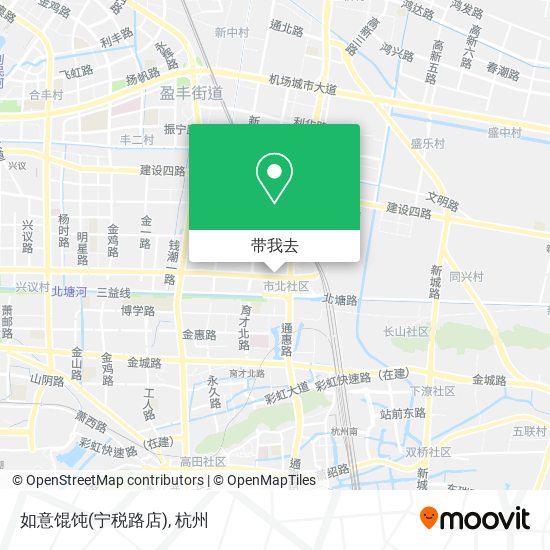 如意馄饨(宁税路店)地图