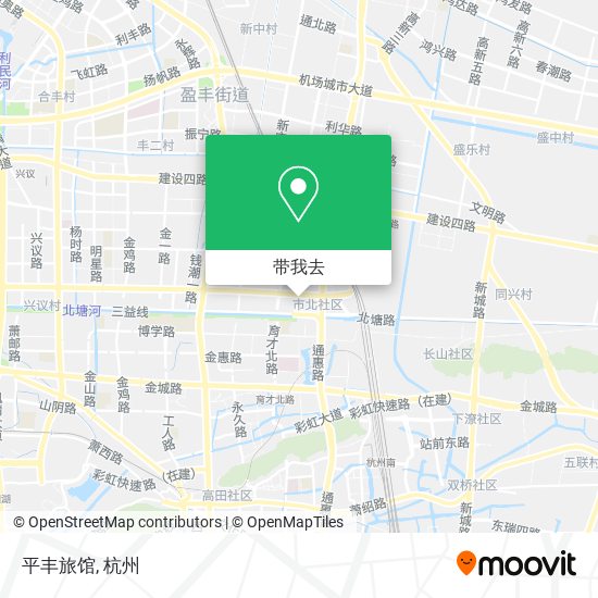 平丰旅馆地图