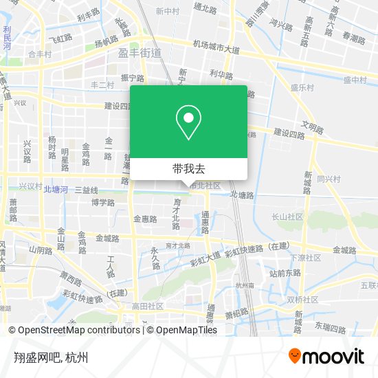 翔盛网吧地图
