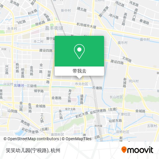笑笑幼儿园(宁税路)地图