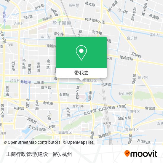 工商行政管理(建设一路)地图