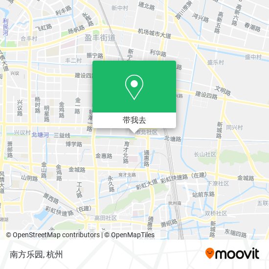南方乐园地图