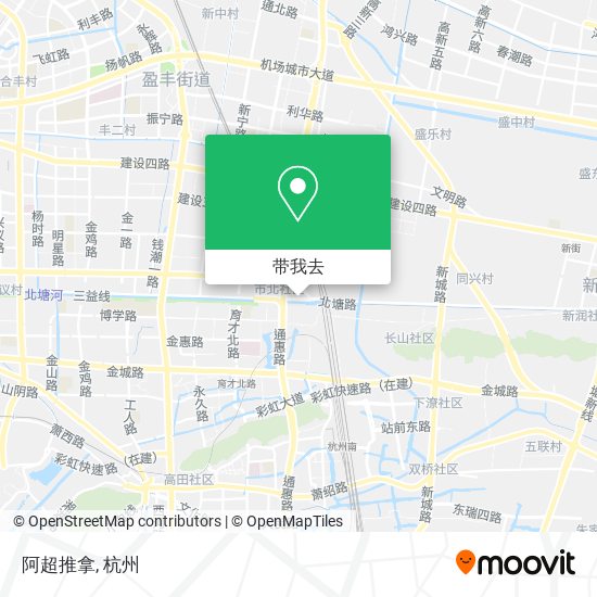 阿超推拿地图