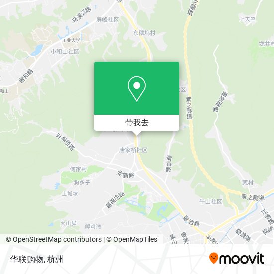 华联购物地图