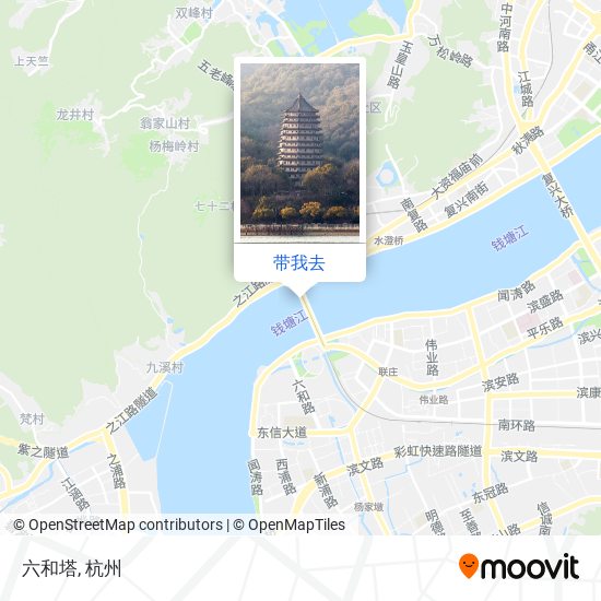 六和塔地图
