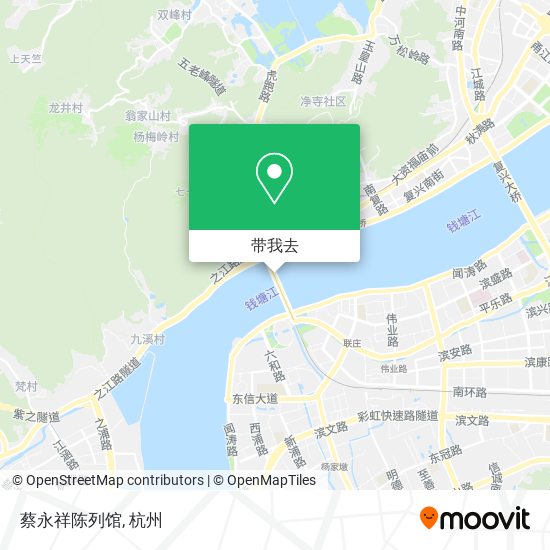 蔡永祥陈列馆地图