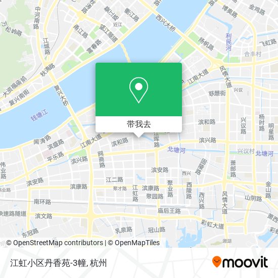 江虹小区丹香苑-3幢地图