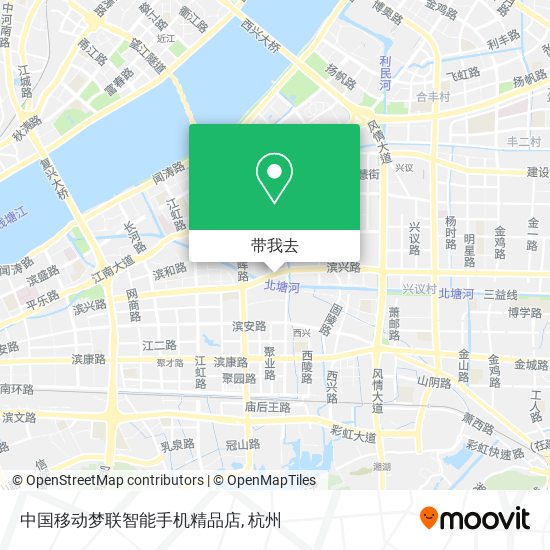 中国移动梦联智能手机精品店地图