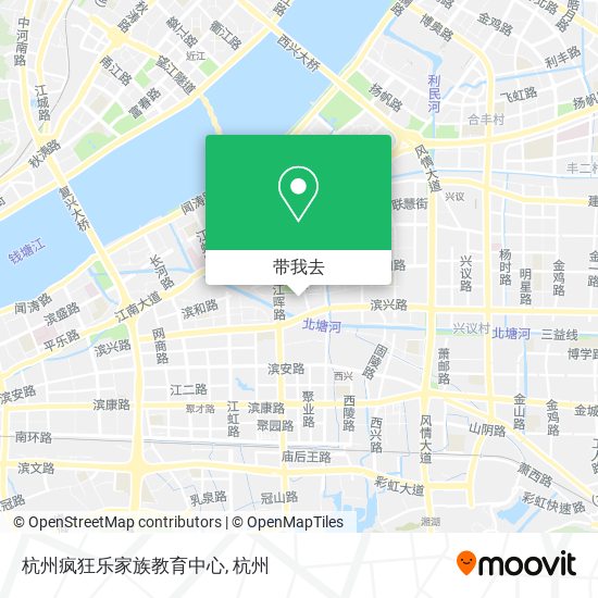杭州疯狂乐家族教育中心地图