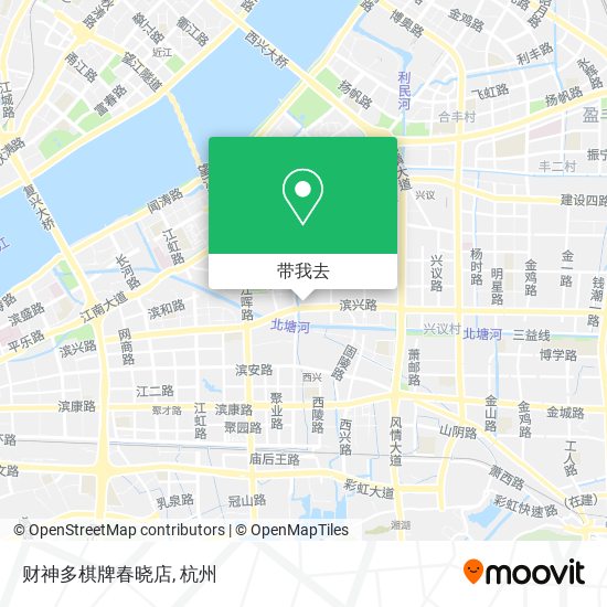 财神多棋牌春晓店地图