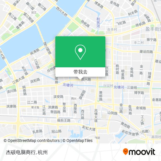 杰硕电脑商行地图