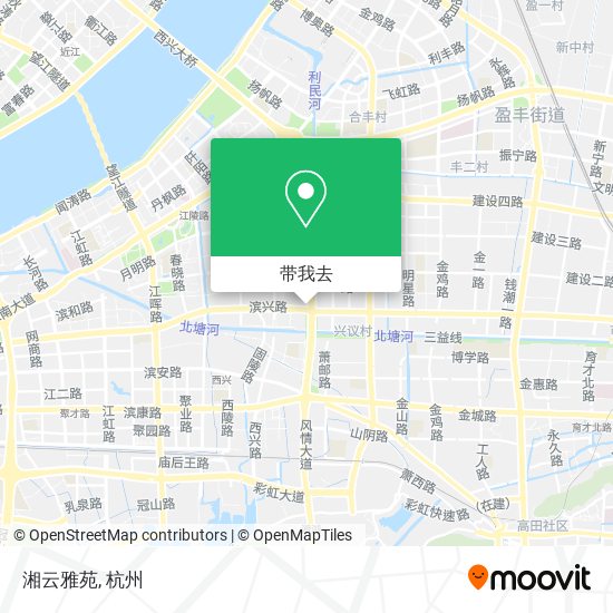 湘云雅苑地图