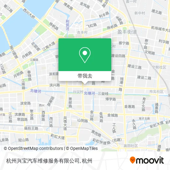 杭州兴宝汽车维修服务有限公司地图