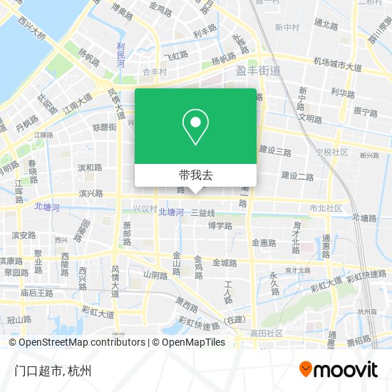 门口超市地图