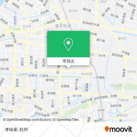 孝味家地图