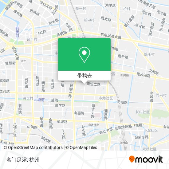 名门足浴地图