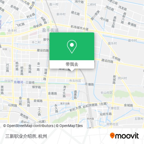三新职业介绍所地图
