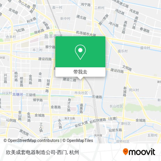 欣美成套电器制造公司-西门地图