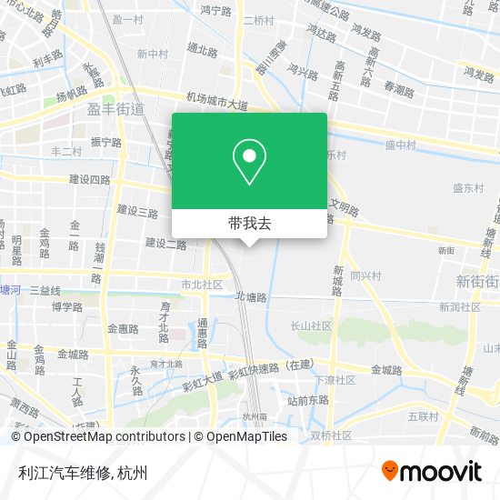 利江汽车维修地图