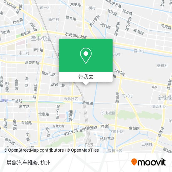 晨鑫汽车维修地图