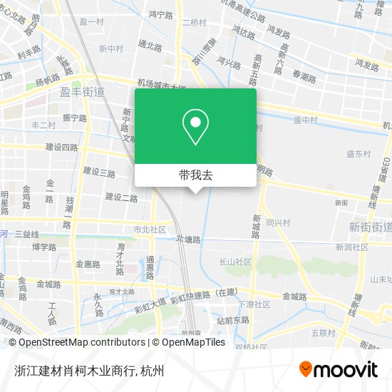 浙江建材肖柯木业商行地图