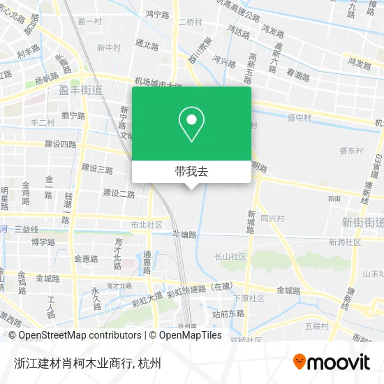 浙江建材肖柯木业商行地图