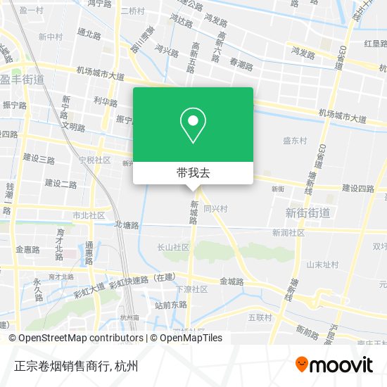 正宗卷烟销售商行地图