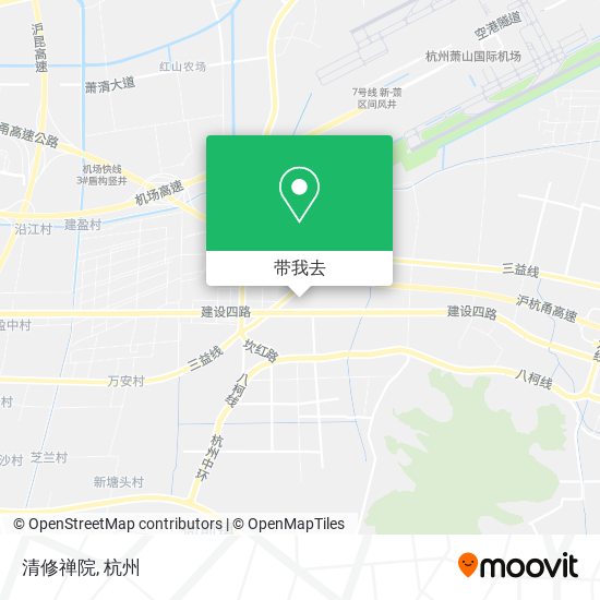 清修禅院地图