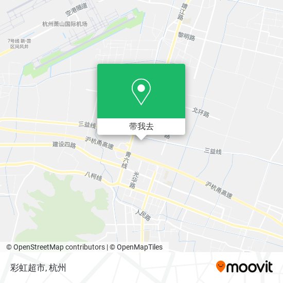 彩虹超市地图