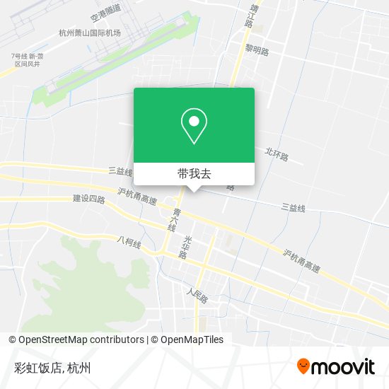 彩虹饭店地图