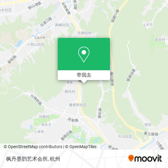 枫丹墨韵艺术会所地图