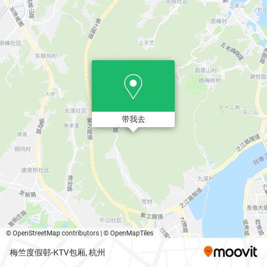 梅竺度假邨-KTV包厢地图