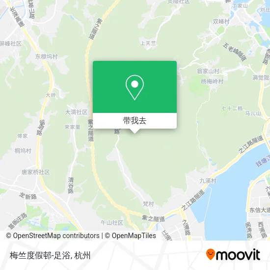 梅竺度假邨-足浴地图