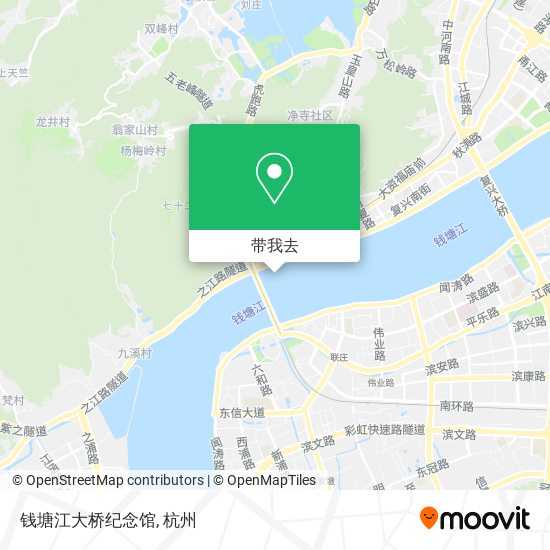 钱塘江大桥纪念馆地图
