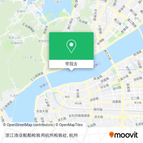 浙江渔业船舶检验局杭州检验处地图