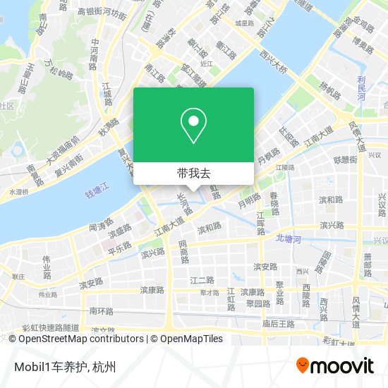 Mobil1车养护地图