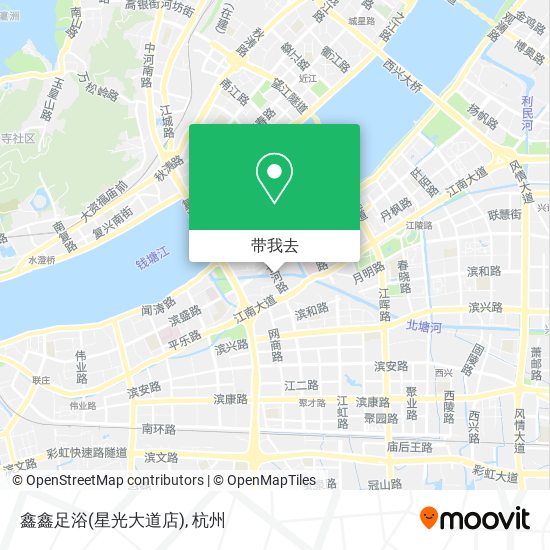 鑫鑫足浴(星光大道店)地图