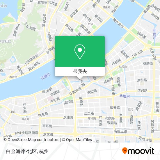 白金海岸-北区地图
