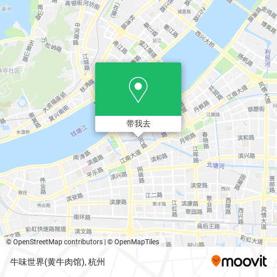 牛味世界(黄牛肉馆)地图