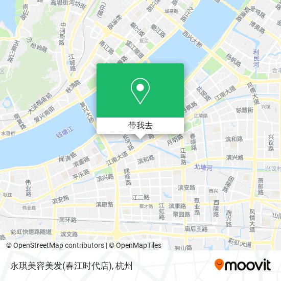 永琪美容美发(春江时代店)地图