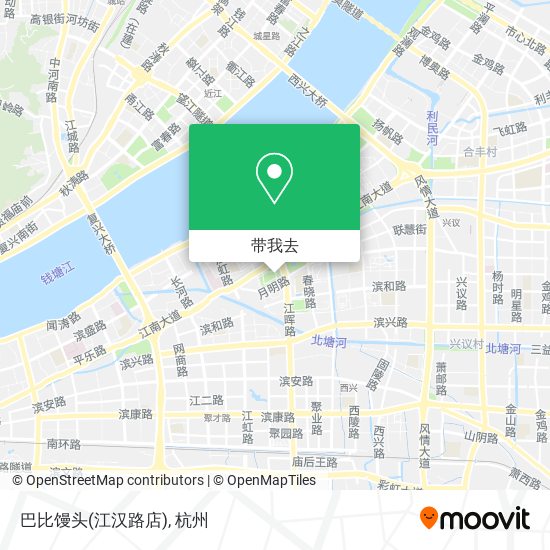 巴比馒头(江汉路店)地图