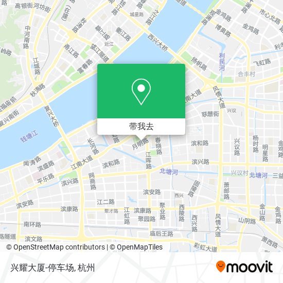兴耀大厦-停车场地图