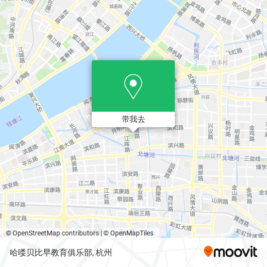 哈喽贝比早教育俱乐部地图