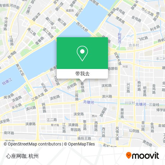 心座网咖地图